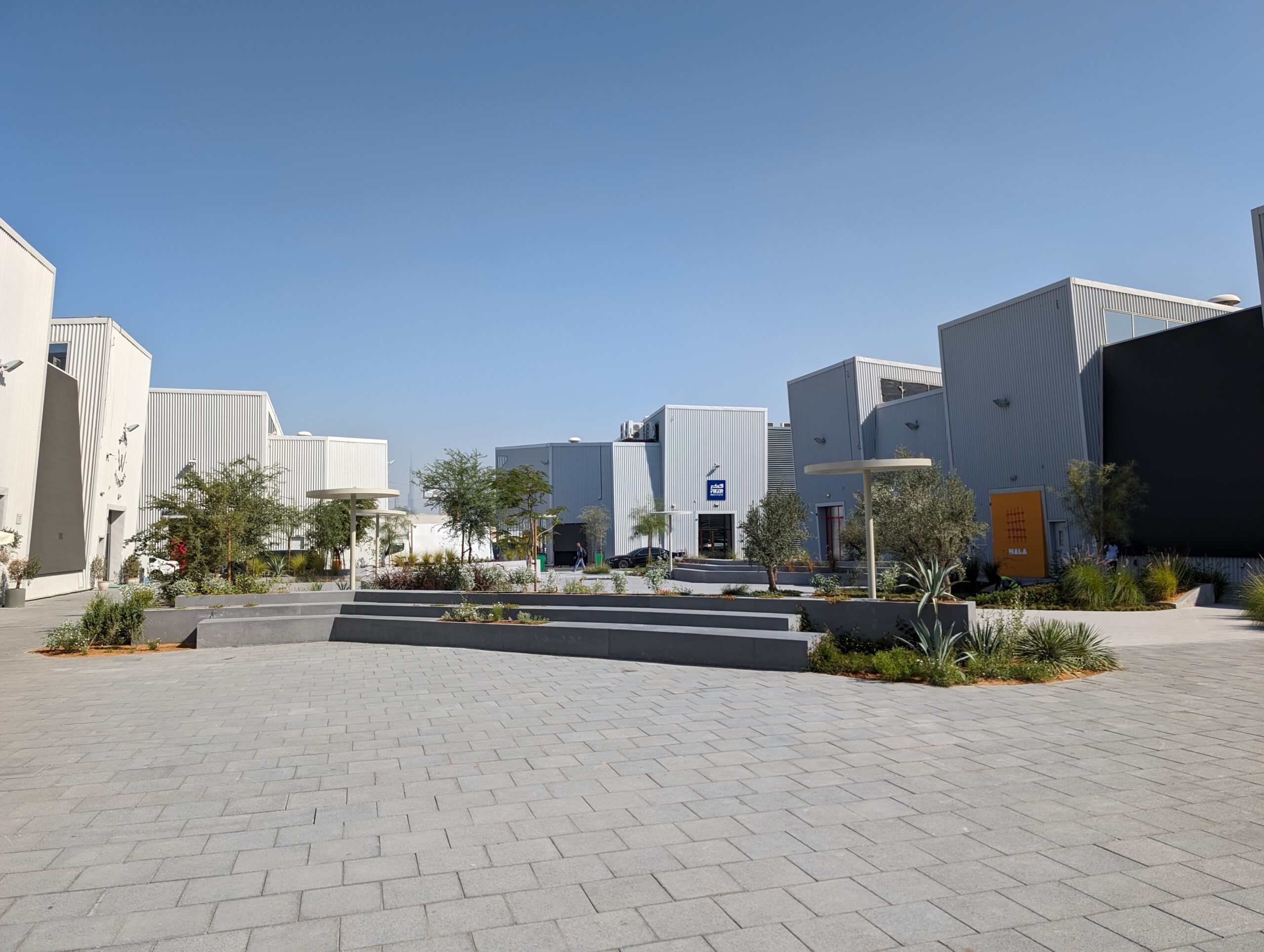The Central courtyard at Aserkal Avenue