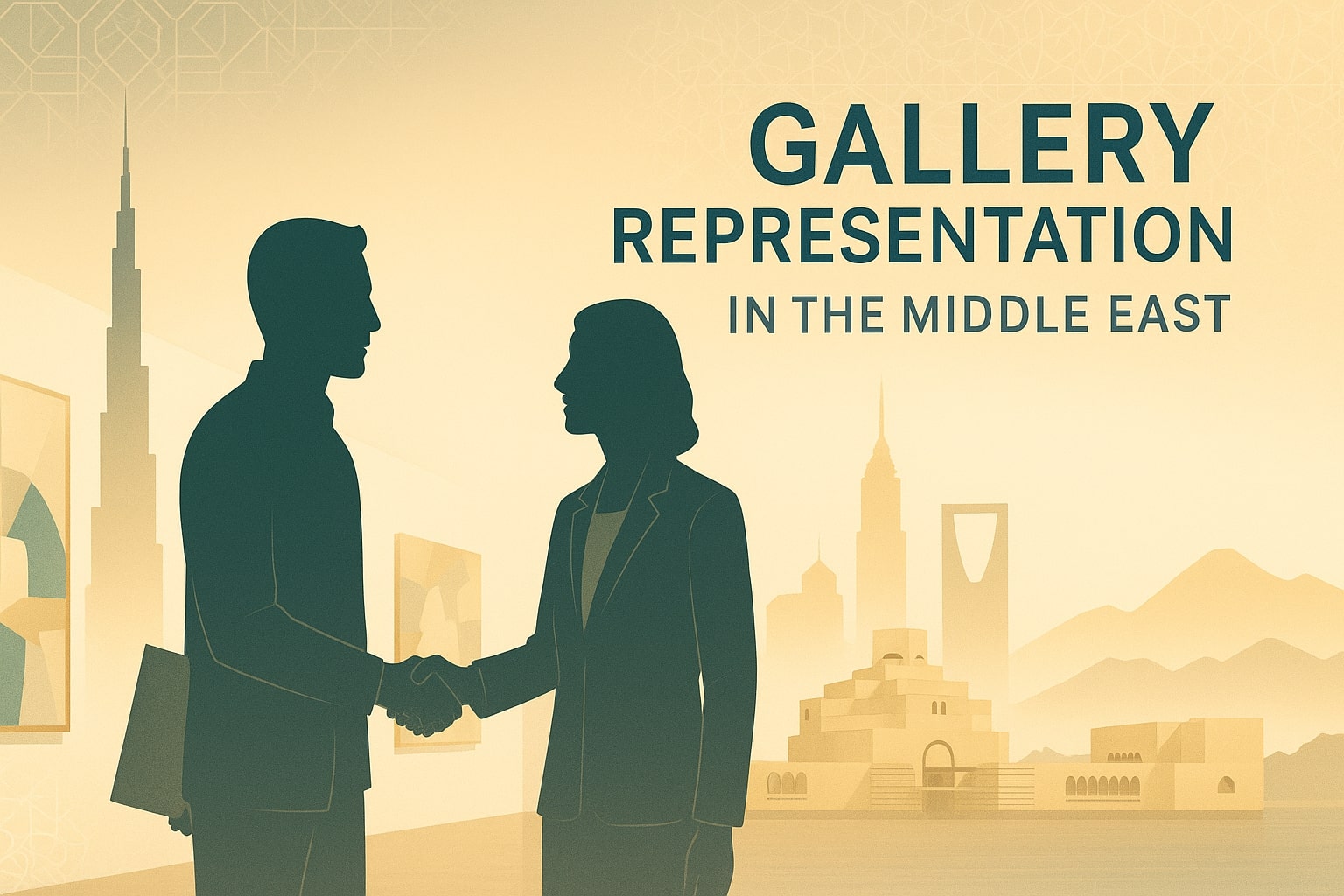 Gallery Representation in the Middle East