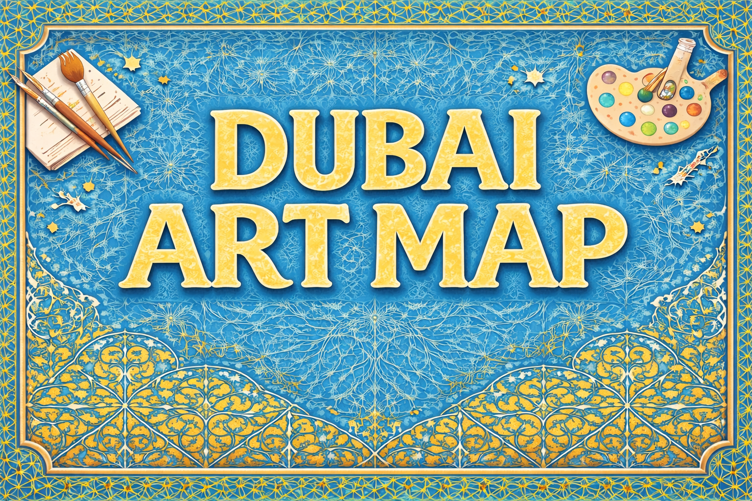 the dubai art map