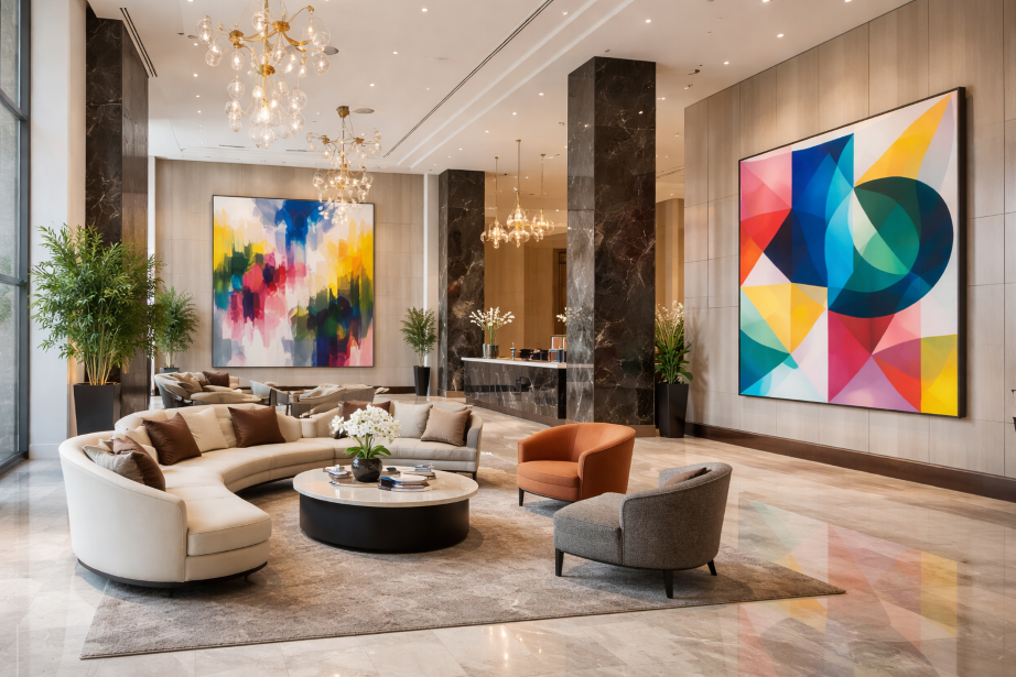 The Art Fair Guy Hotel Art Collection