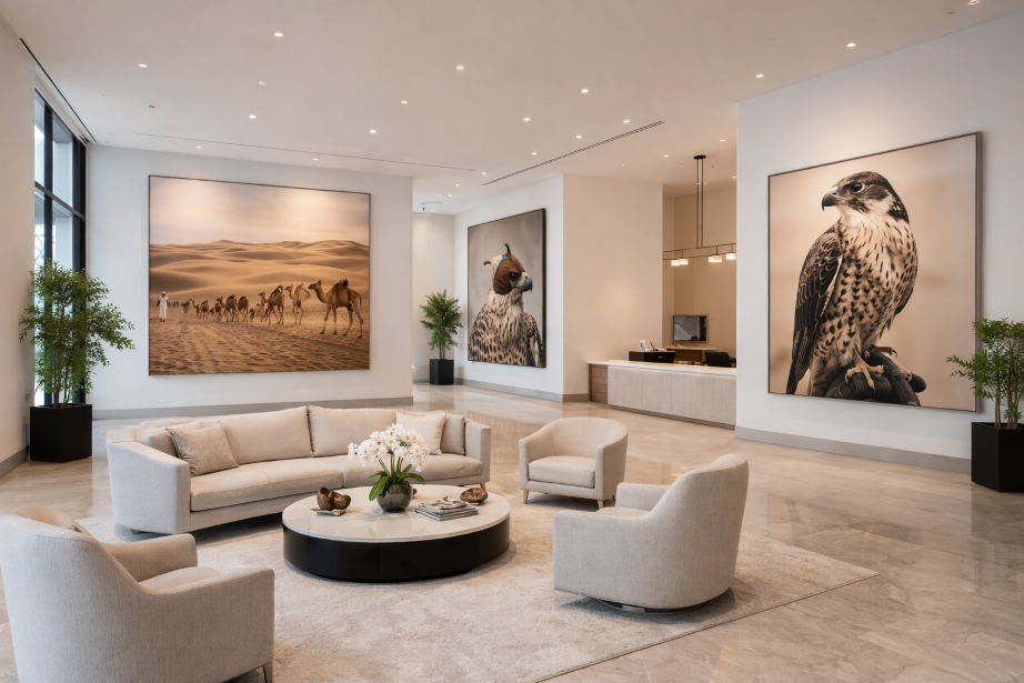 Hotel lobby Art Collection